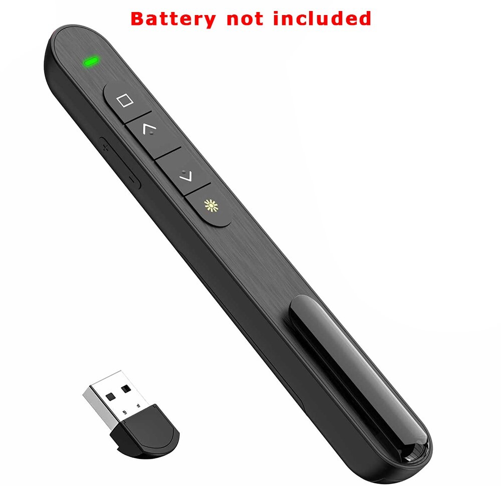 Power Point Presentation Remote Control Wireless Presenter Laser Pointer Clicker