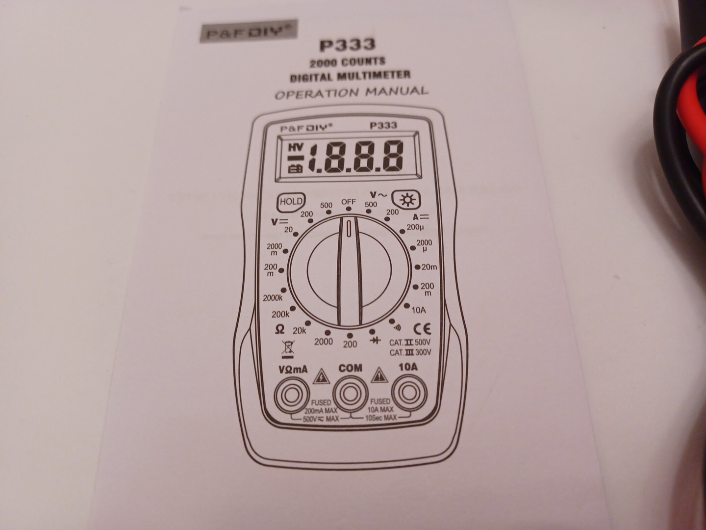 Digital Multimeter Model P333 NEW IN BOX