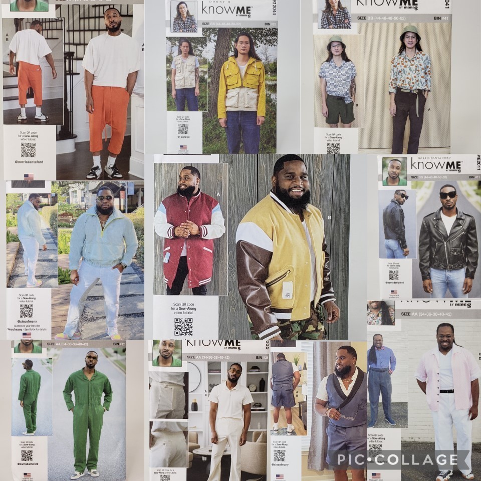 Know Me by Mimi G UNCUT! U-PICK!  Men's Clothes Sewing Patterns