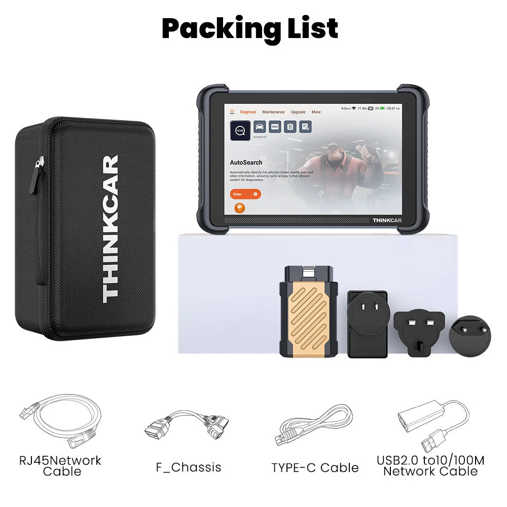 ThinkScan 689BT All Keys Lost Programming Tool TPMS Scanner CANFD &DOIP 35+Reset