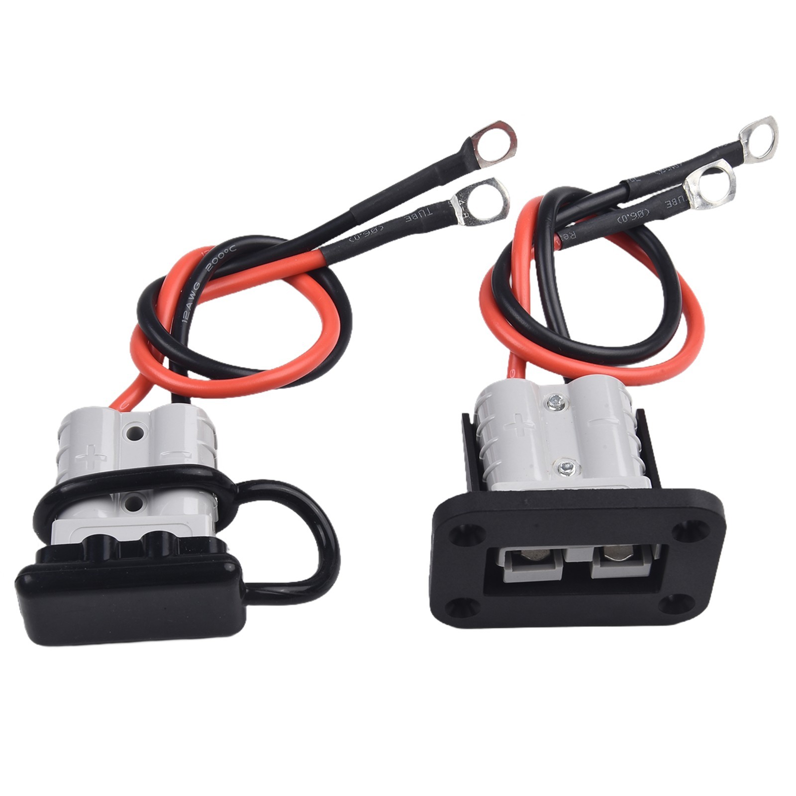 Battery Quick Disconnect Connector Kit for 50A with Extension Cable