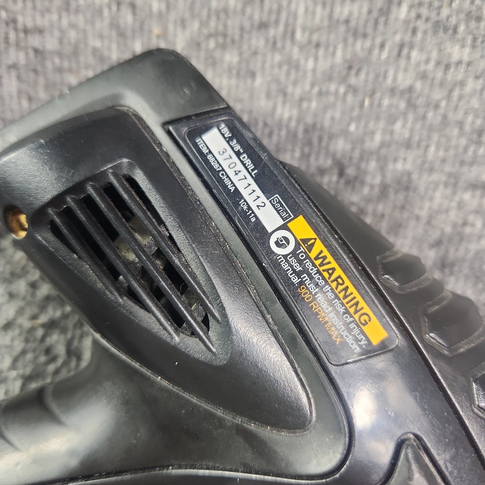 Drill Master 18V 3/8" Cordless Drill And Battery
