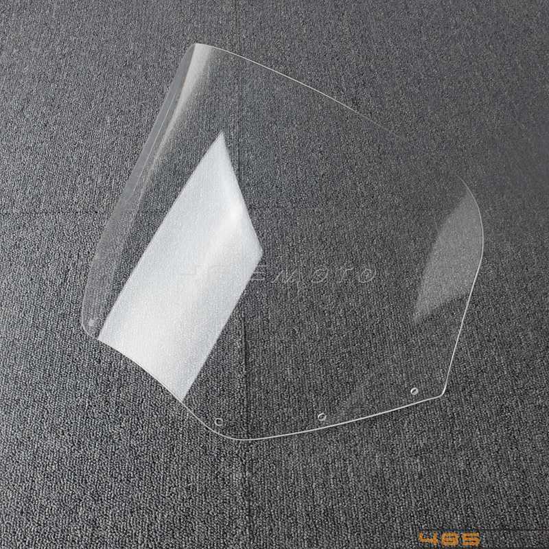 Motorcycle 11'' Headlight Windshield For Harley Dyna FXD FXDL FXDC Softail FXLRS