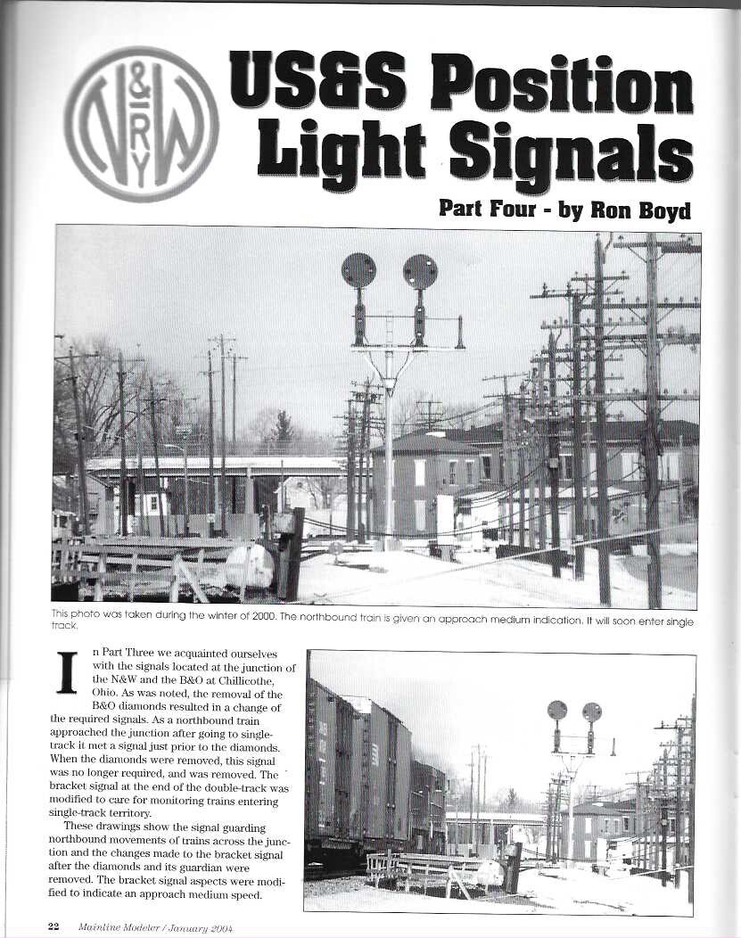 Mainline Modeler Jan 2004 N&W Horseshoe Depot Simplot KCS B-3 Soo Bevier Mine