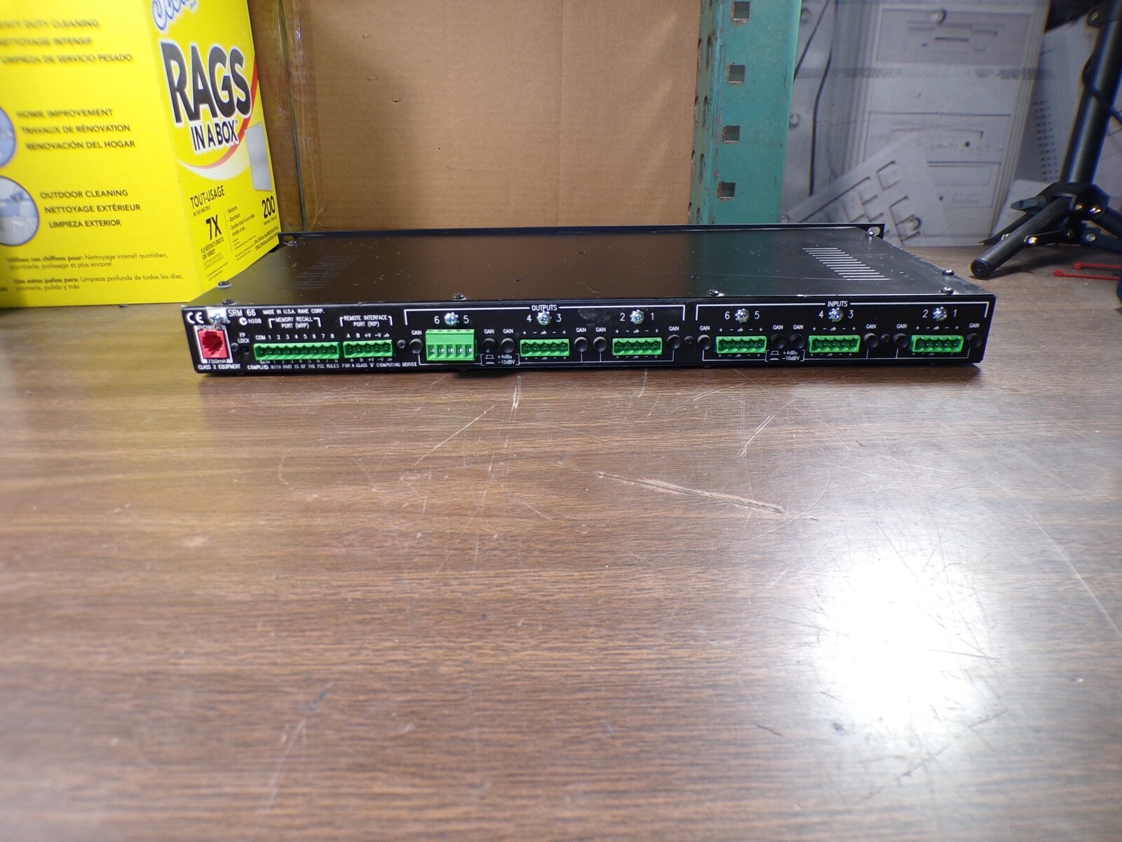 Rane SRM 66 Splitter Router Mixer Rack Mount