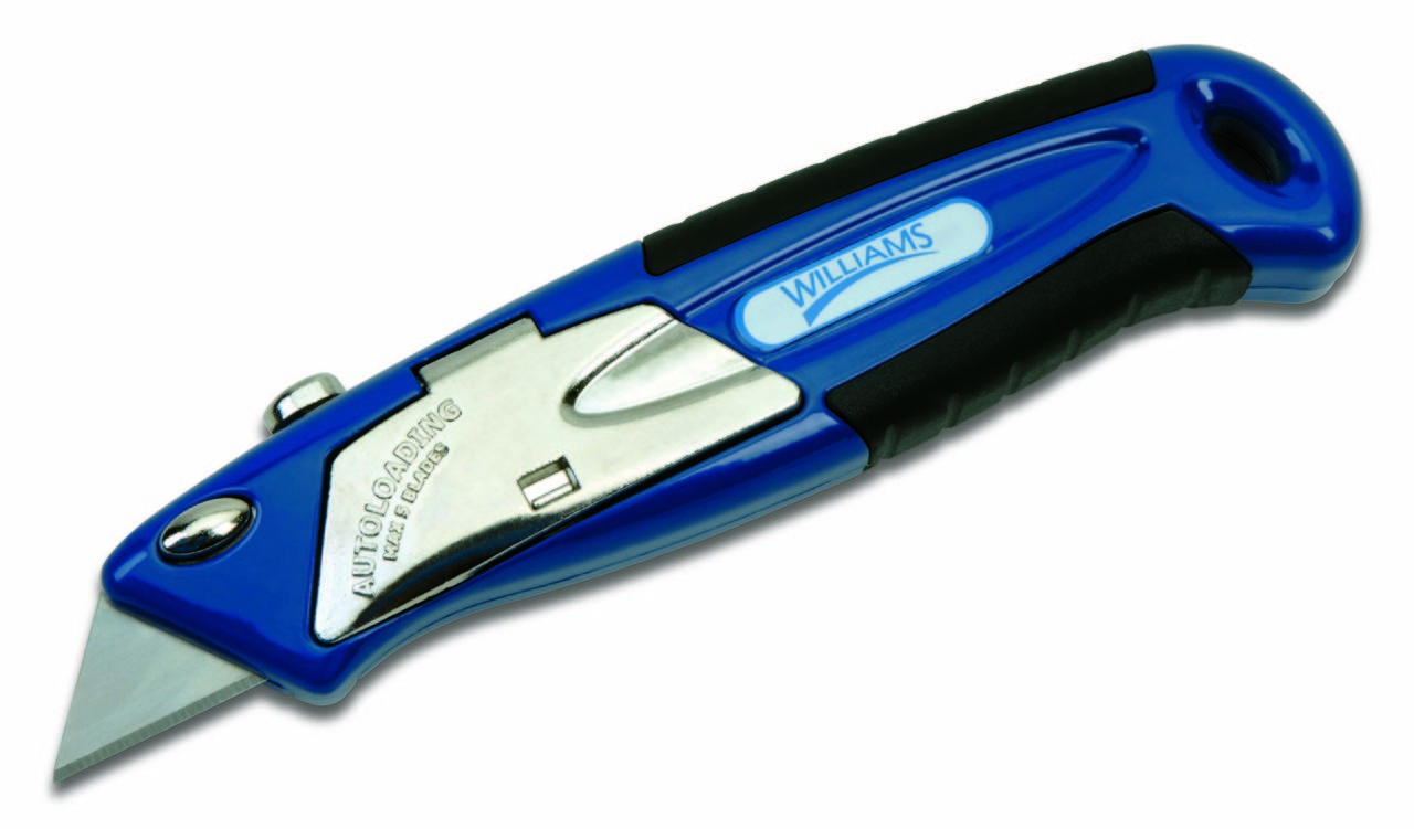Williams 40052 Auto Load Quick Blade Utility Knife