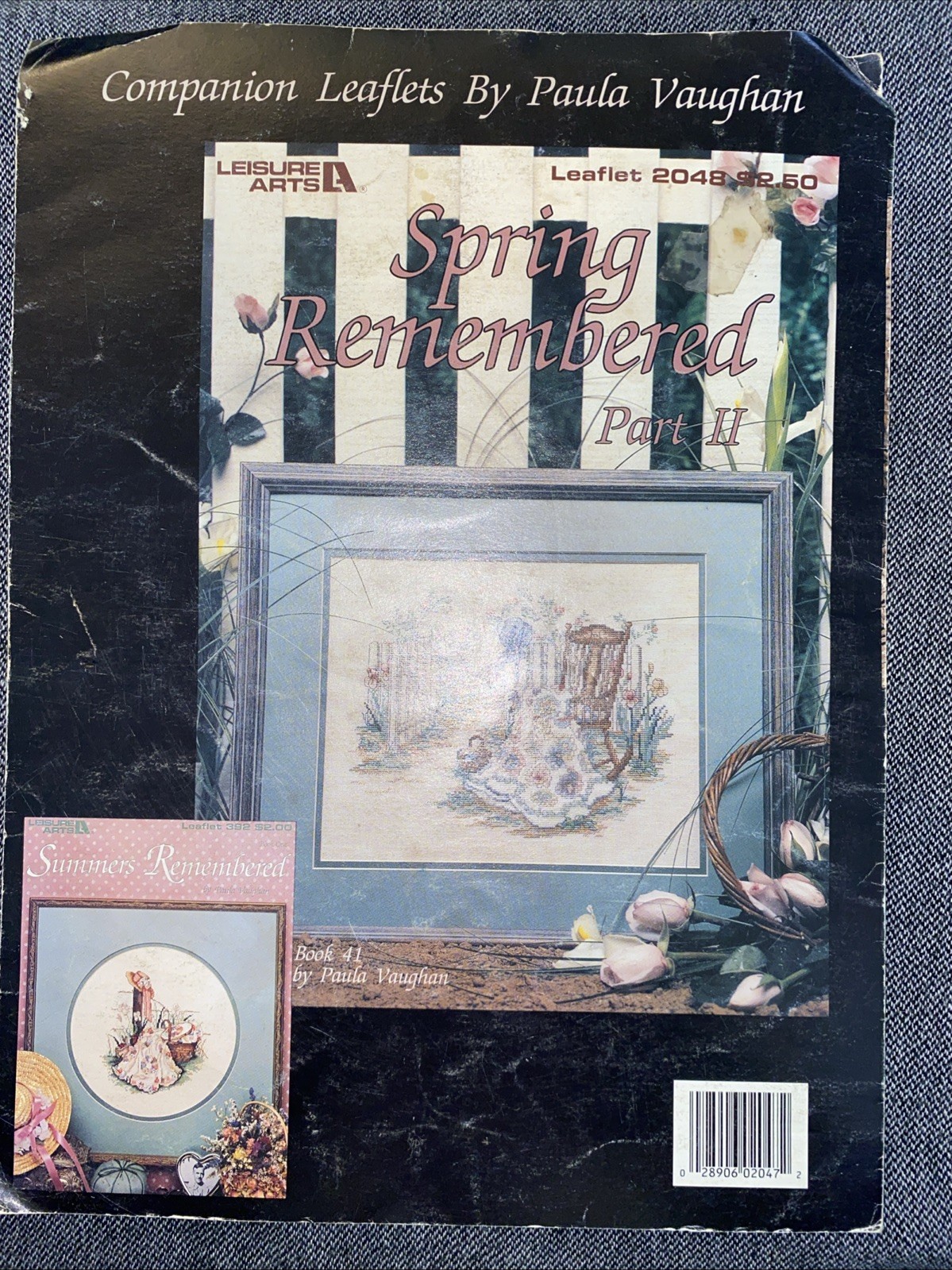 Spring Remembered Part 1 Cross stitch pattern Leaflet