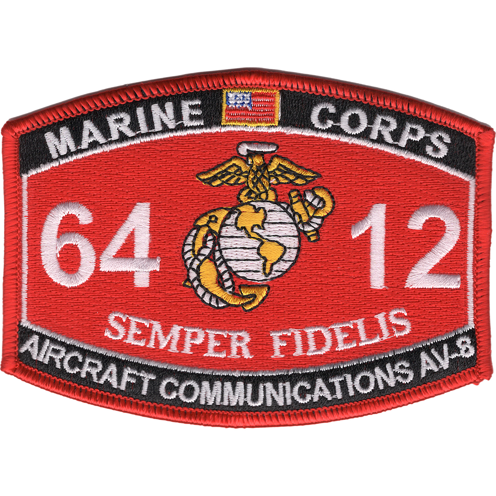 6412 Aircraft Communications AV-8 MOS Patch