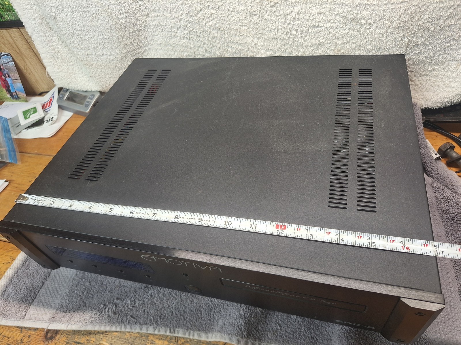 Emotiva ERC-3 Differtial Reference CD Player Gen 2 Digital Analog Untested
