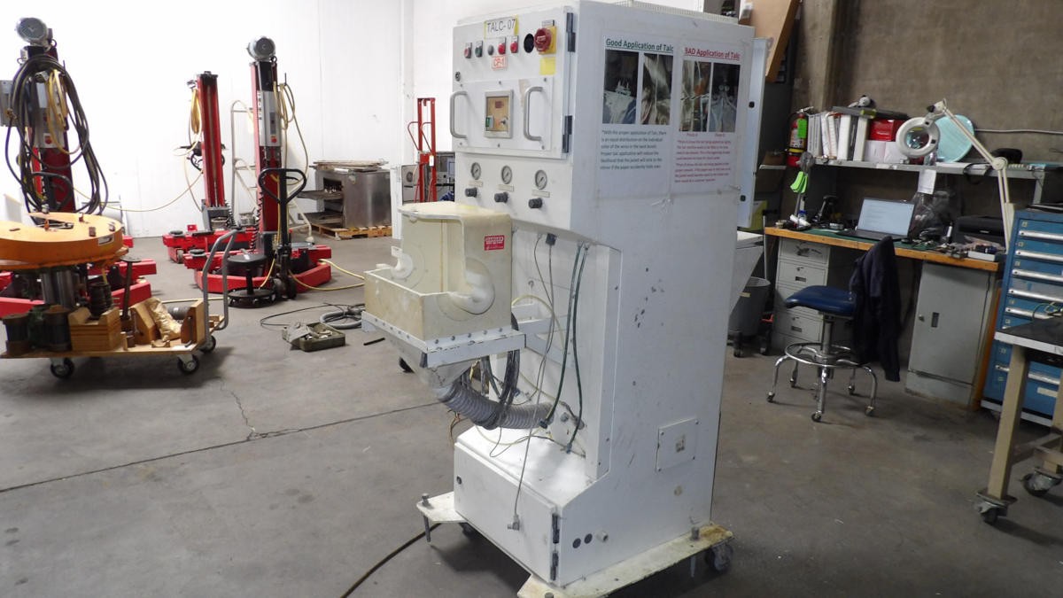 ROLF SCHLICHT 08-472 WIRE CABLE POWDERING MACHINE M3136