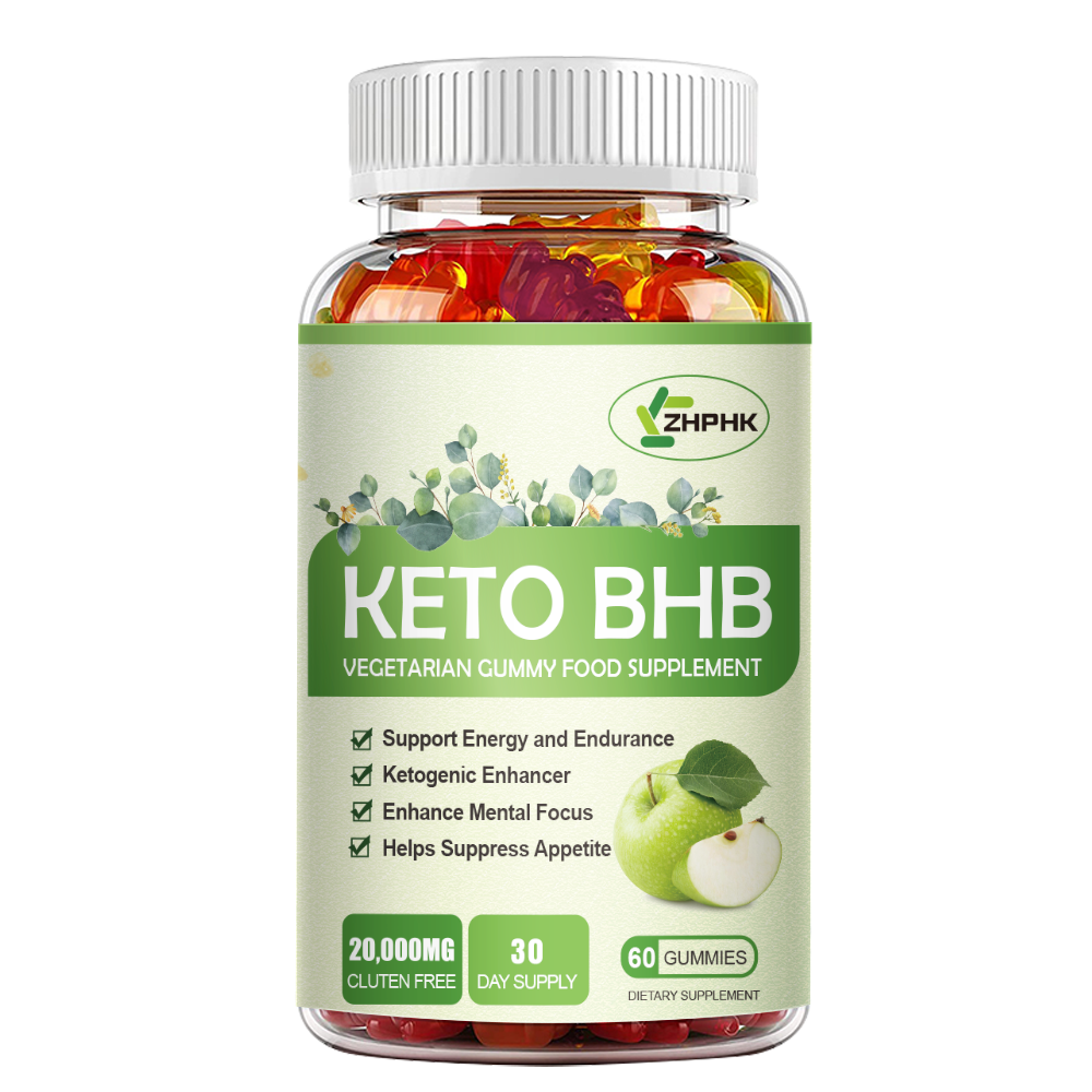 Ketone ACV BHB Gummies Keto Bod Weight Loss Fat Burn Detox Supplement 60 Gummies