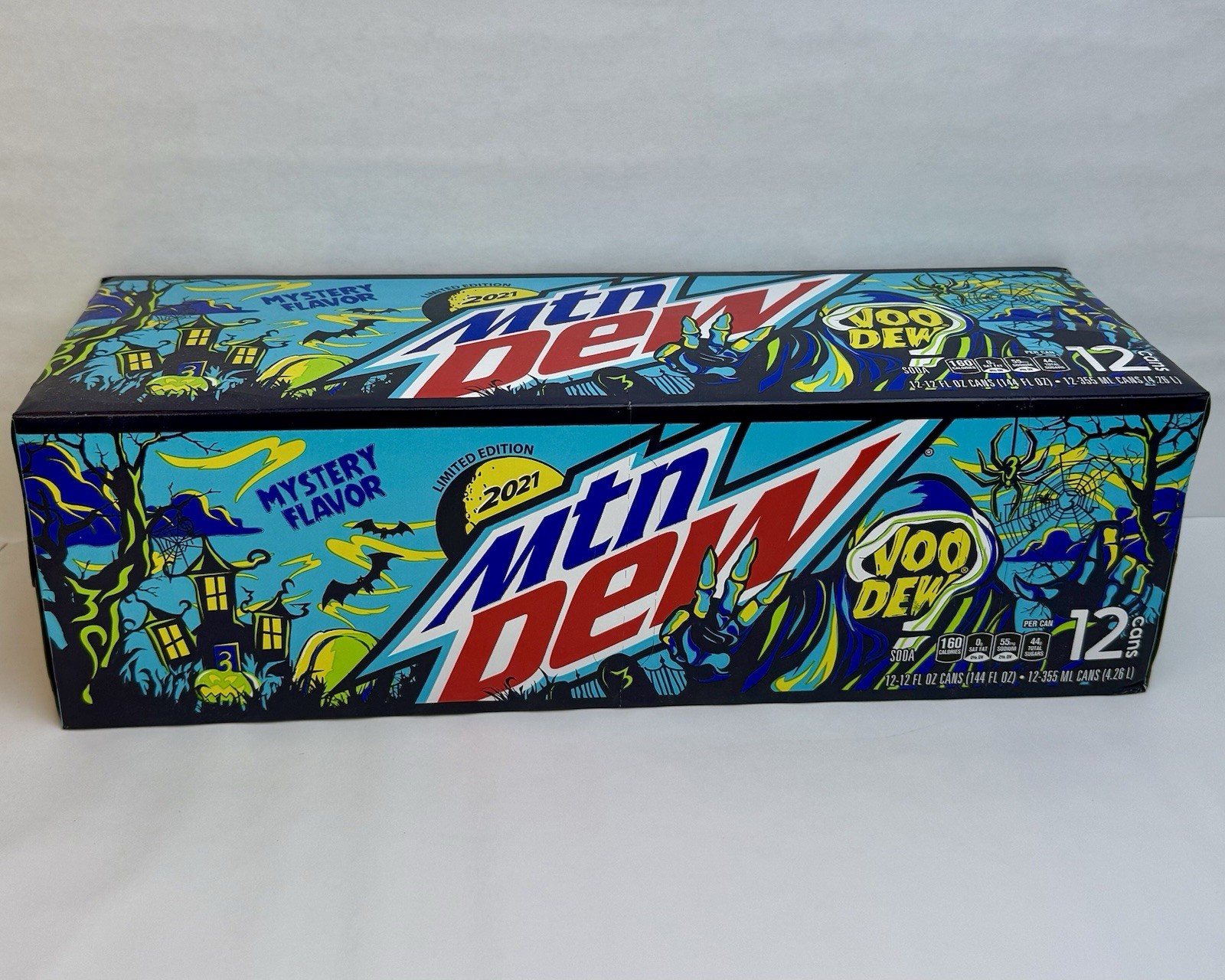 2021 Mtn Dew Voodew 3 Mystery ~ 12 Pack Sealed Box Discontinued Mountain