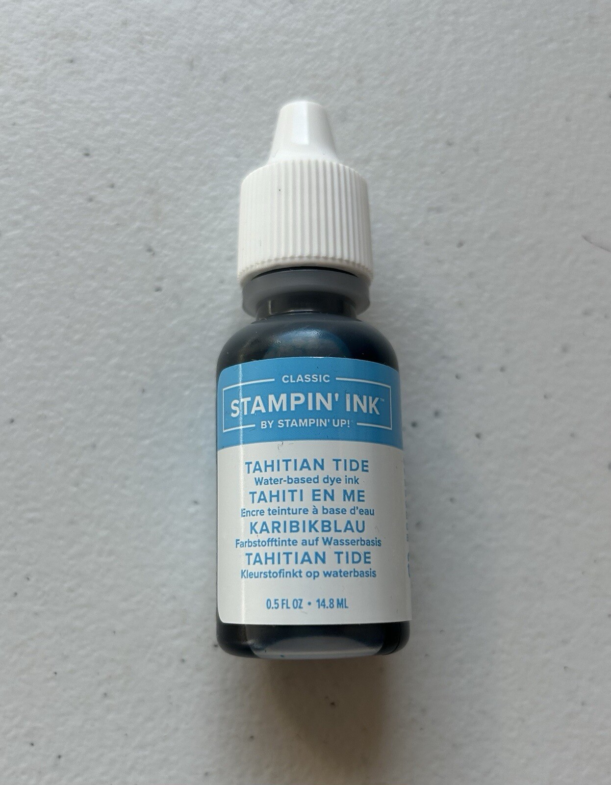 Stampin Up TAHITIAN TIDE Ink Refill - Blue, Retired,New