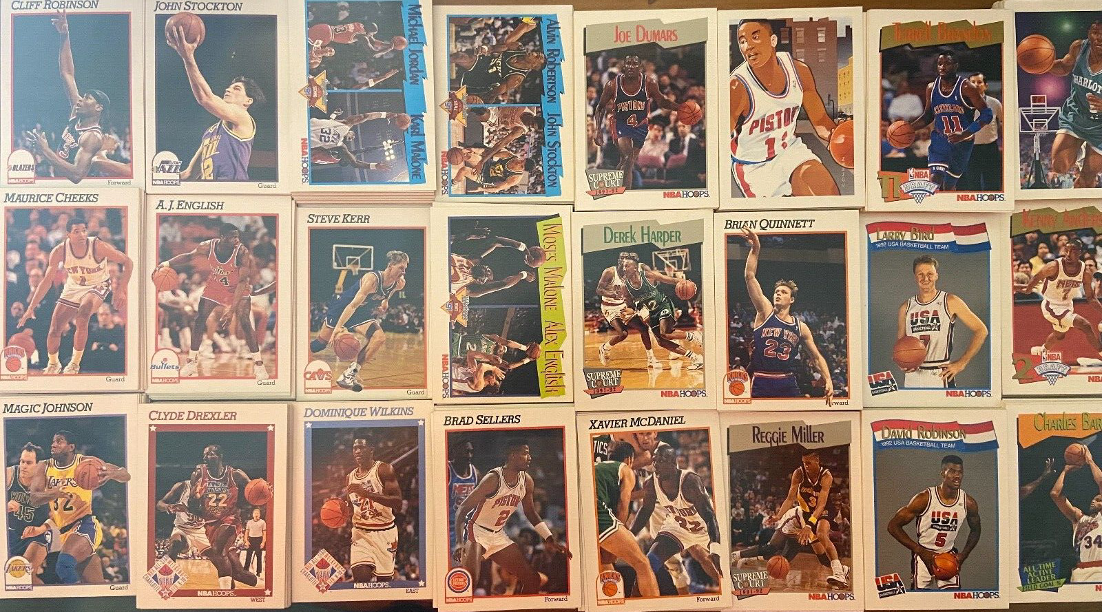 UP TO 80% OFF 1991-92 NBA HOOPS Basketball Cards #1-590 PICK YOUR CARDS SEE DESC