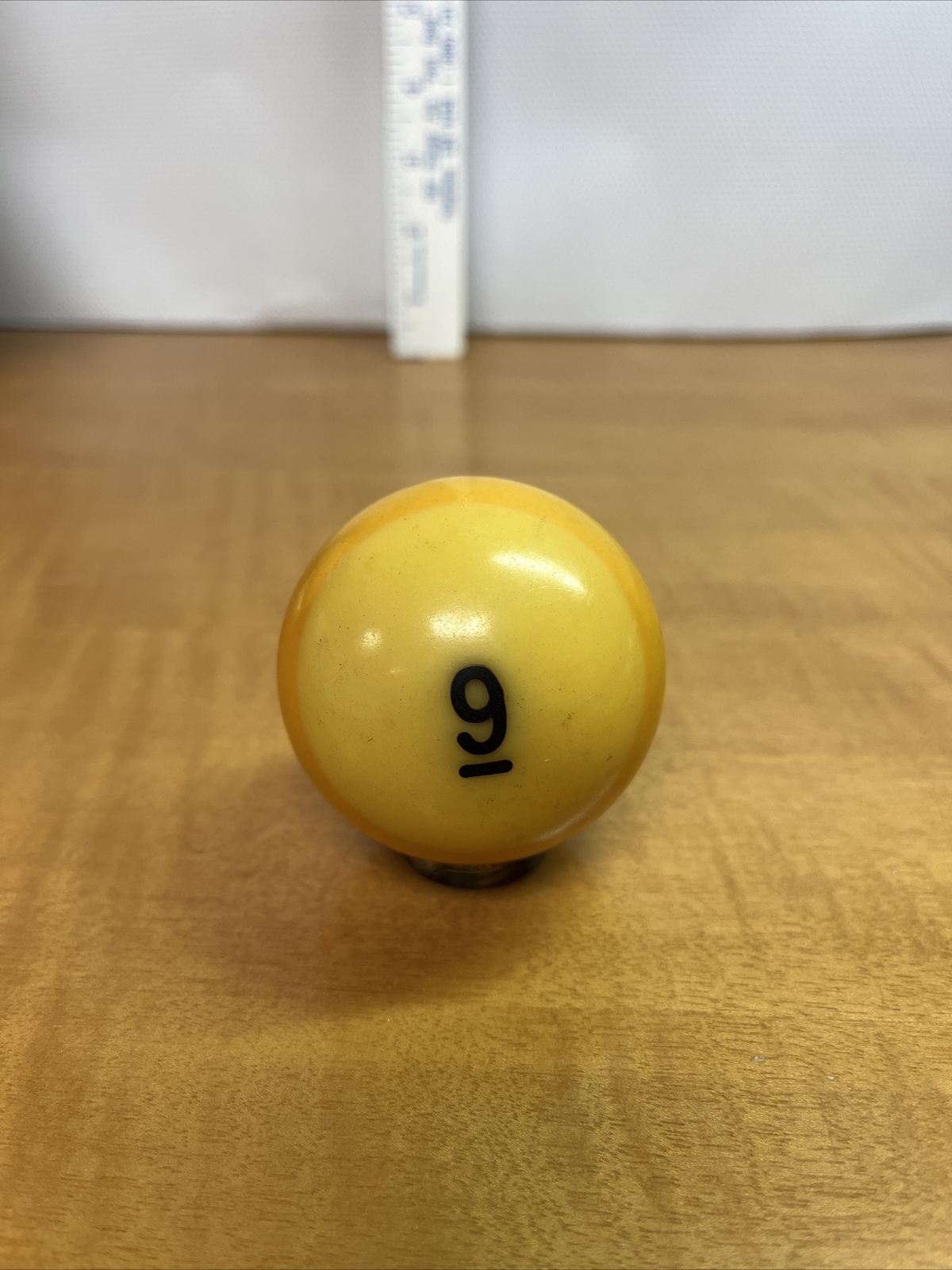VTG replacement Billiard Pool Table Ball 2 1/4" Diameter Number 9 Striped Yellow