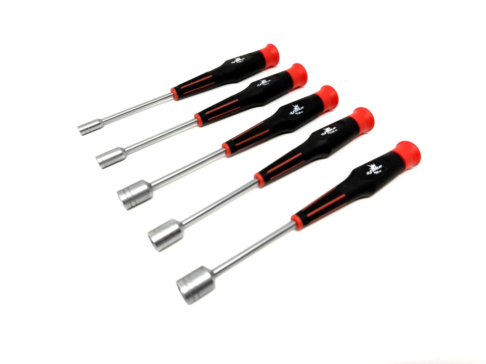 Dynamite DYN2812 5-Piece Standard Nut Driver Set 3/16, 11/32, 1/4, 5/16, 3/8