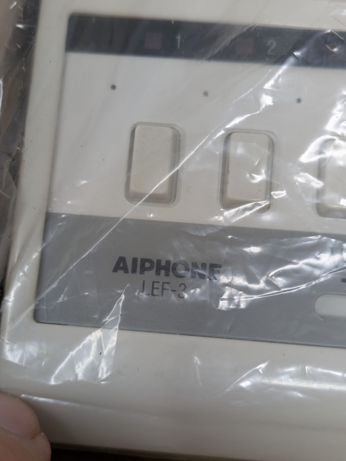 Aiphone Intercom LEF-3 Open Voice Selective 3-Call Master Door Stations NEW
