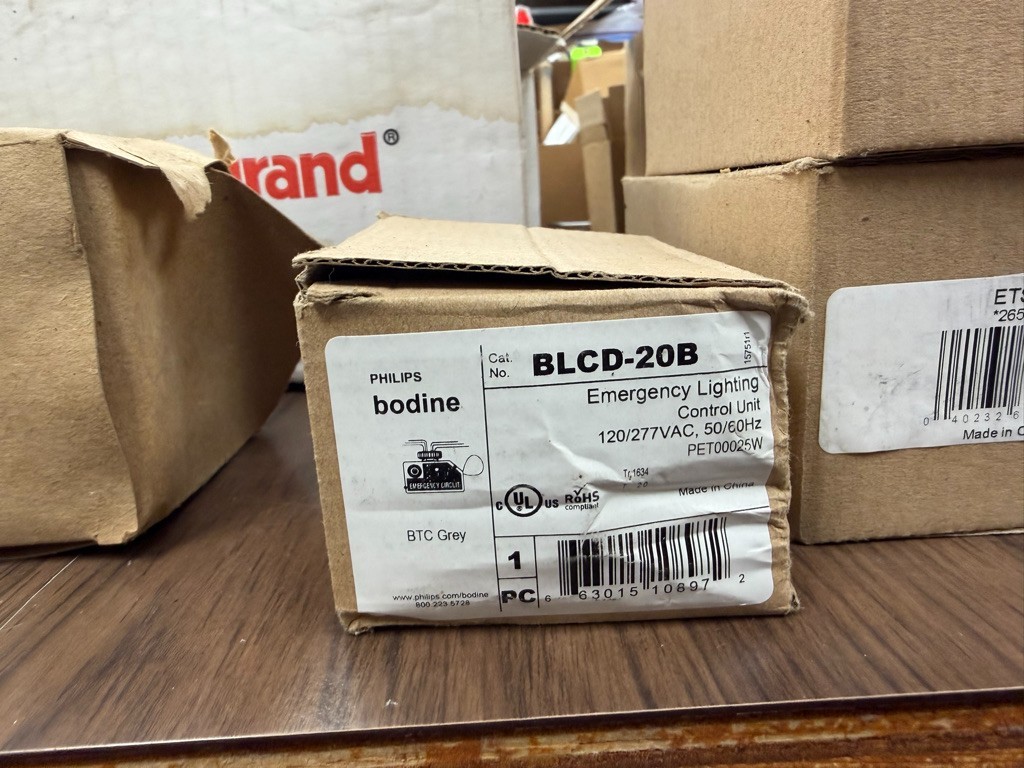Philips Bodine Emergency Lighting Control Unit BLCD-20B - 120/277VAC  W304