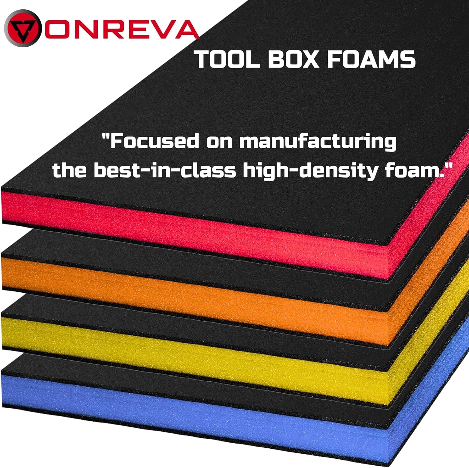 Tool Box Foam 2Pack 48x24x2 inch Foam Inserts Cases Polyethylene Storage Sheets