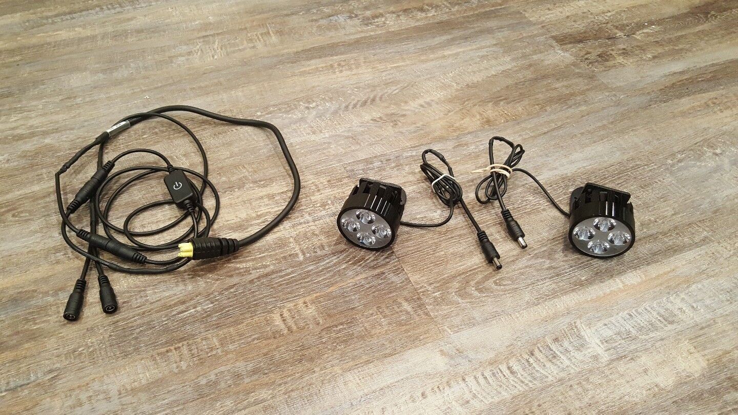 Rnet,LED headlight with Touch Switch for Quickie QM 710 715, 720, Pulse 6 Chair
