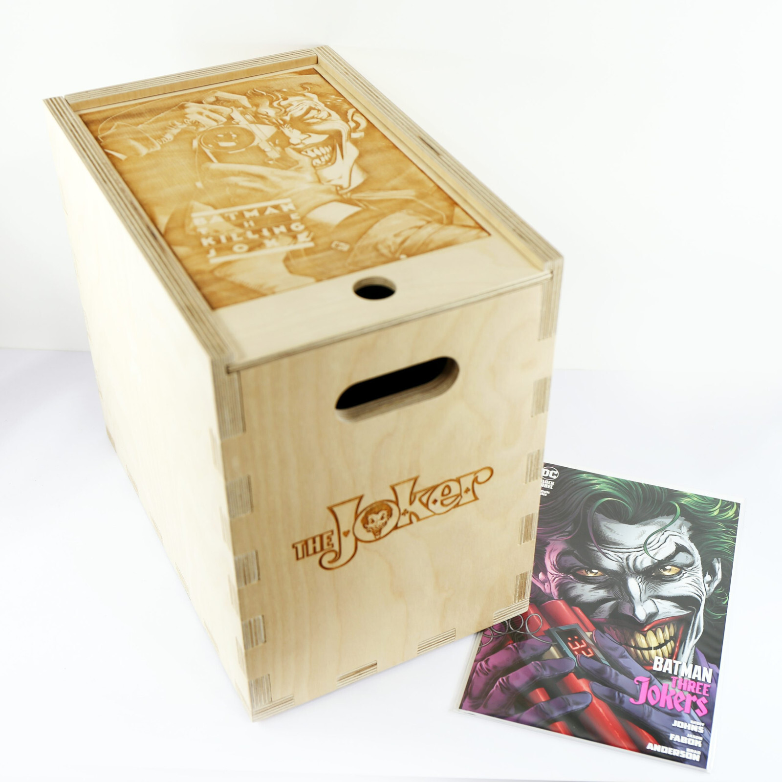 The Joker Timber Comic Storage Box *Comics Not Included