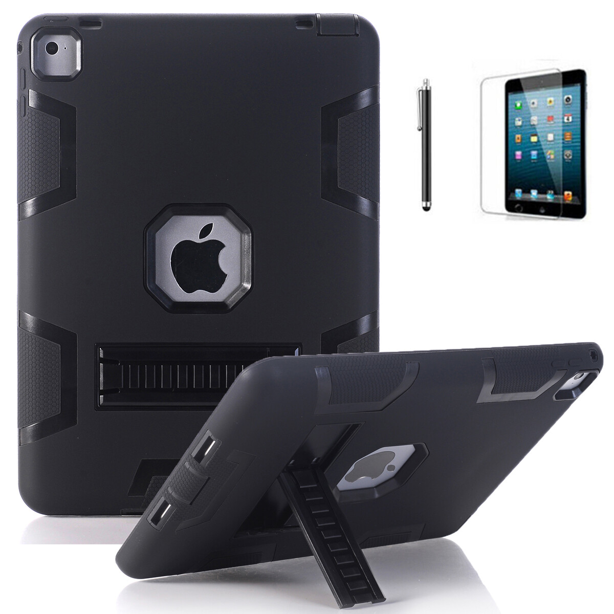 For iPad Air 1st Generation 9.7" Case Shockproof Heavy Duty+Screen Protector
