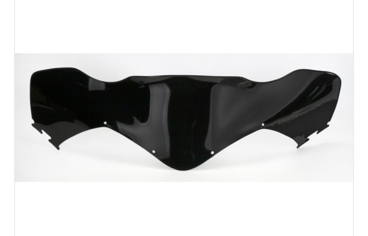 Sno Stuff 450-182-50 Windshield - Low - 14in. - Black