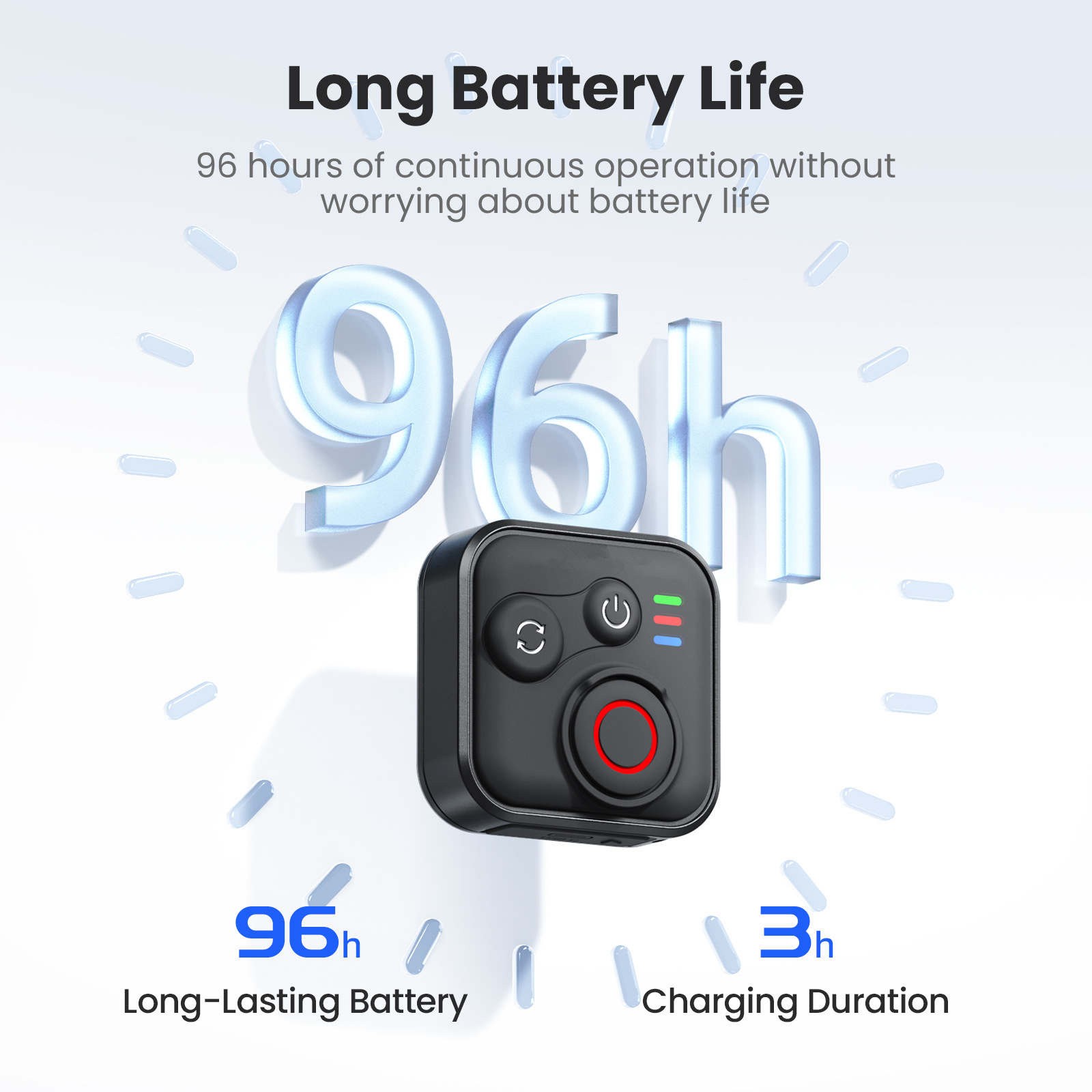 1PCS Portable Bluetooth Camera Remote Control Fast Charging for iPhone Wireless
