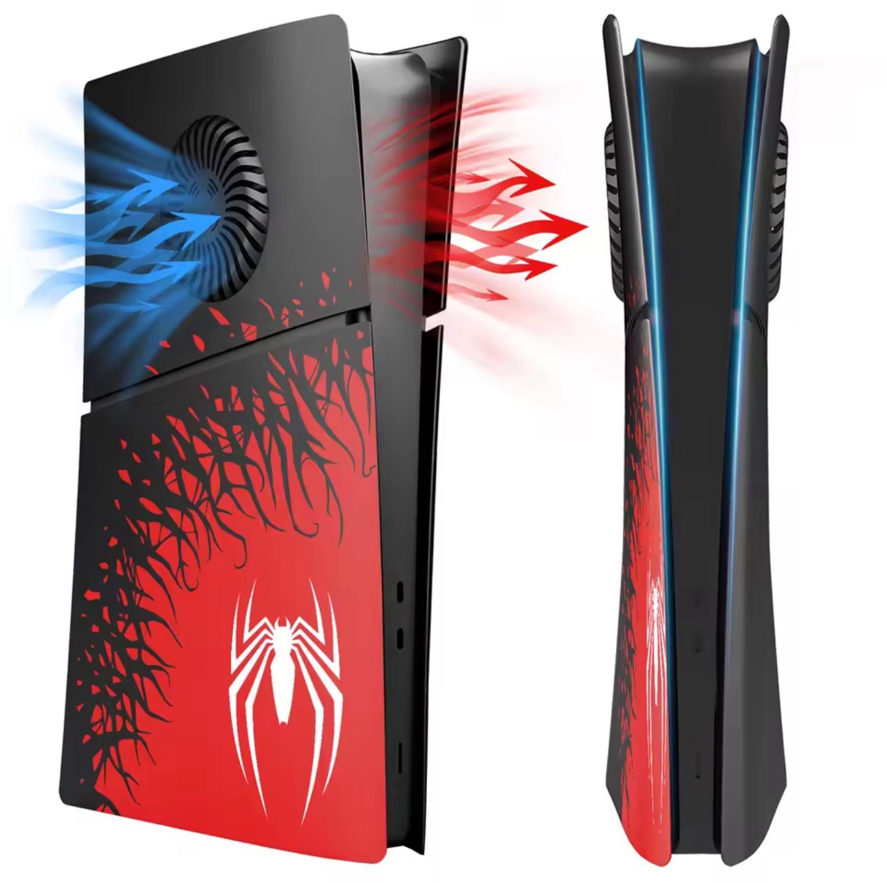 Spider-Man 2 Limited Edition Console Covers for PlayStation 5 Digital (Open Box)