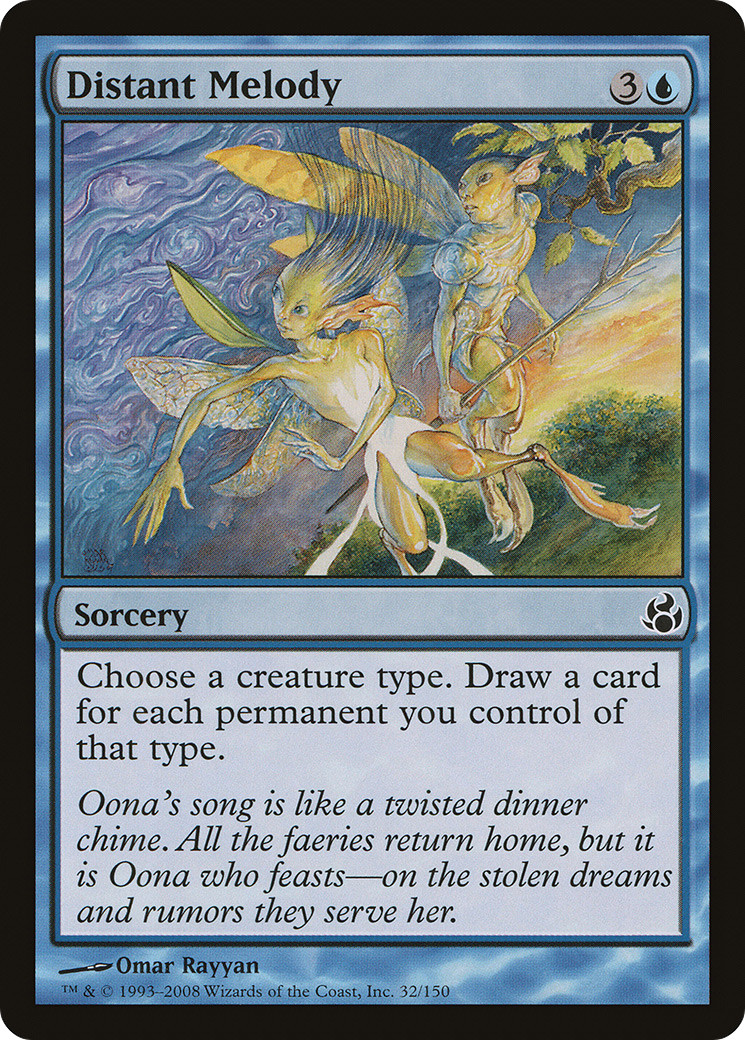 Distant Melody (32) Morningtide MTG Magic the Gathering NM