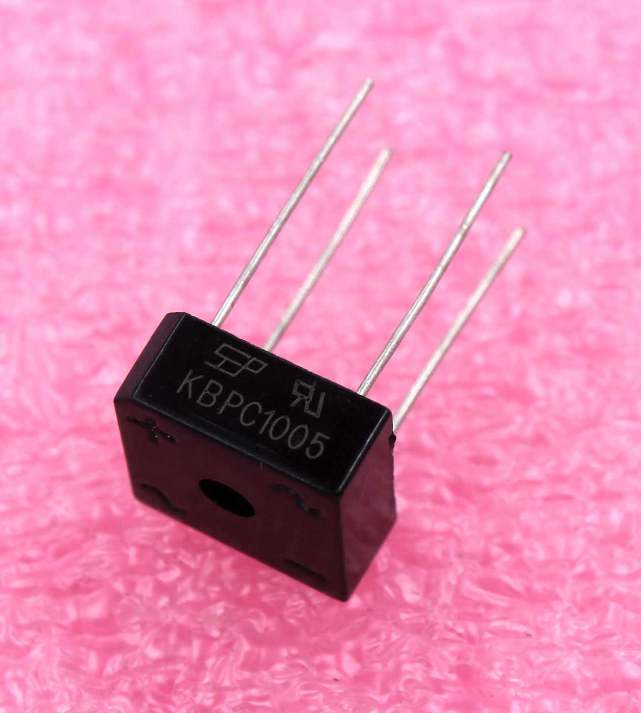 KBPC1005 Bridge Rectifier 3 A, 50 Volts -  Lot of 3 pieces