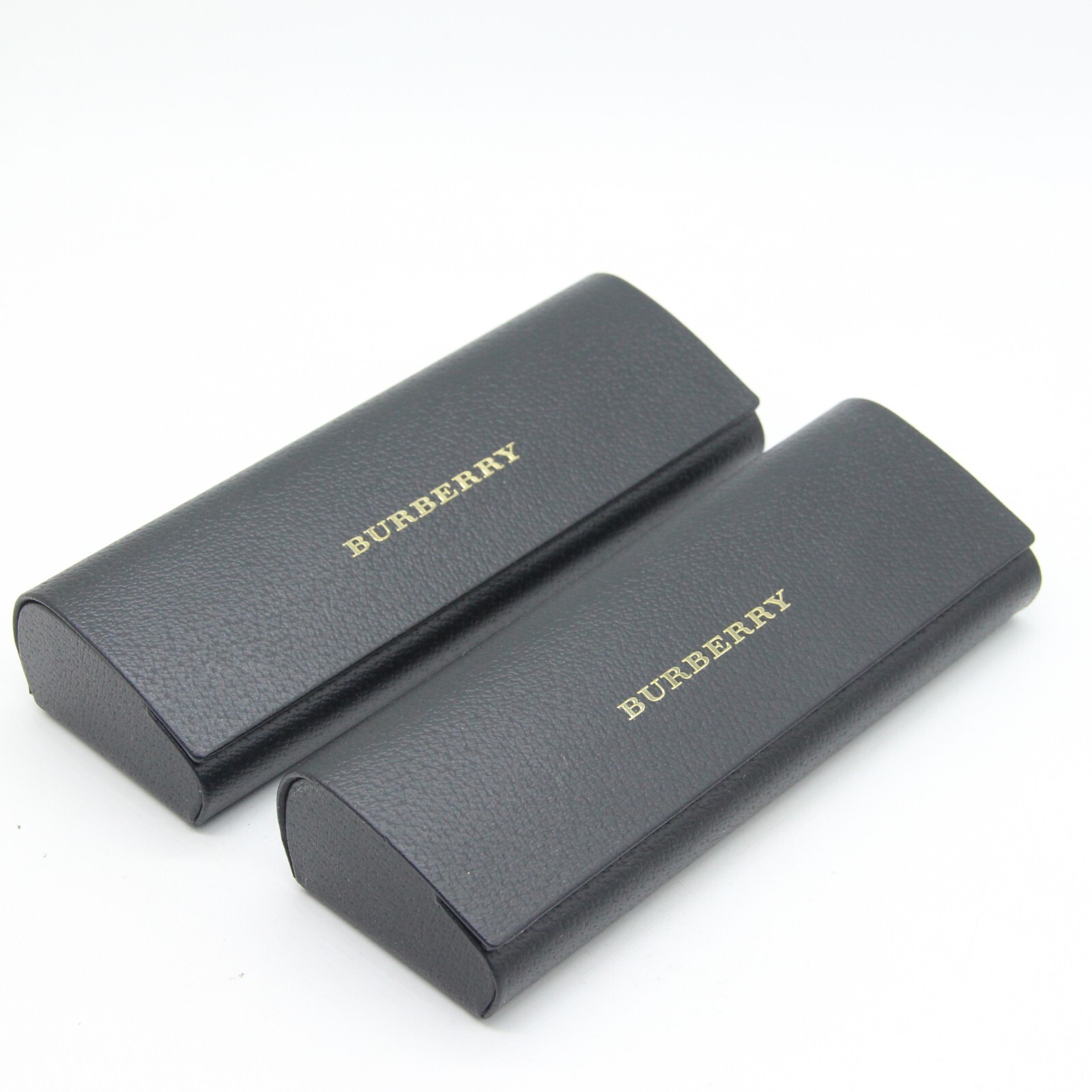LOT OF 2 NEW BURBERRY BLACK AUTHENTIC EYEWEAR EYEGLASSES GLASSES SMALL CASE ONLY