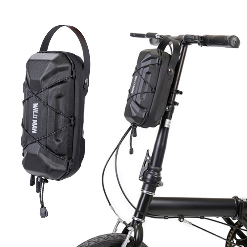 WILD MAN Eelectric Scooter Bike Hard Shell Hanging Bag Head Case Quick Release