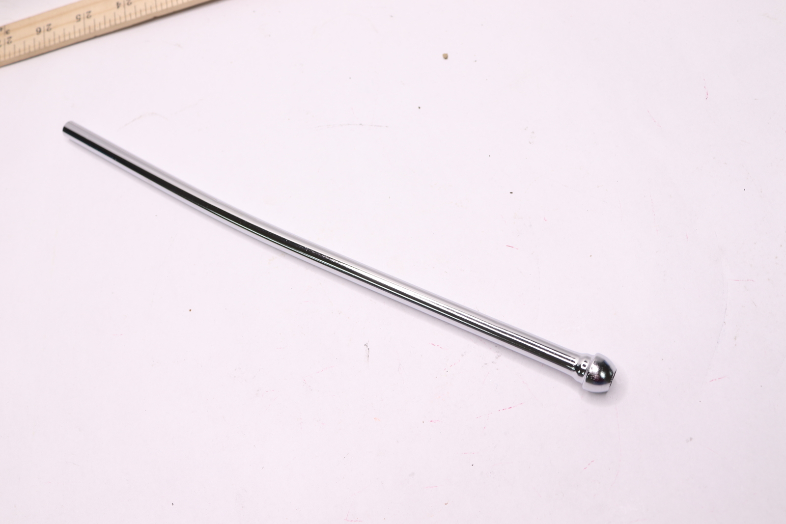 Jones Stephens Flex Basin Supply Tube Polished Chrome Plated 3/8 x 12" S04020