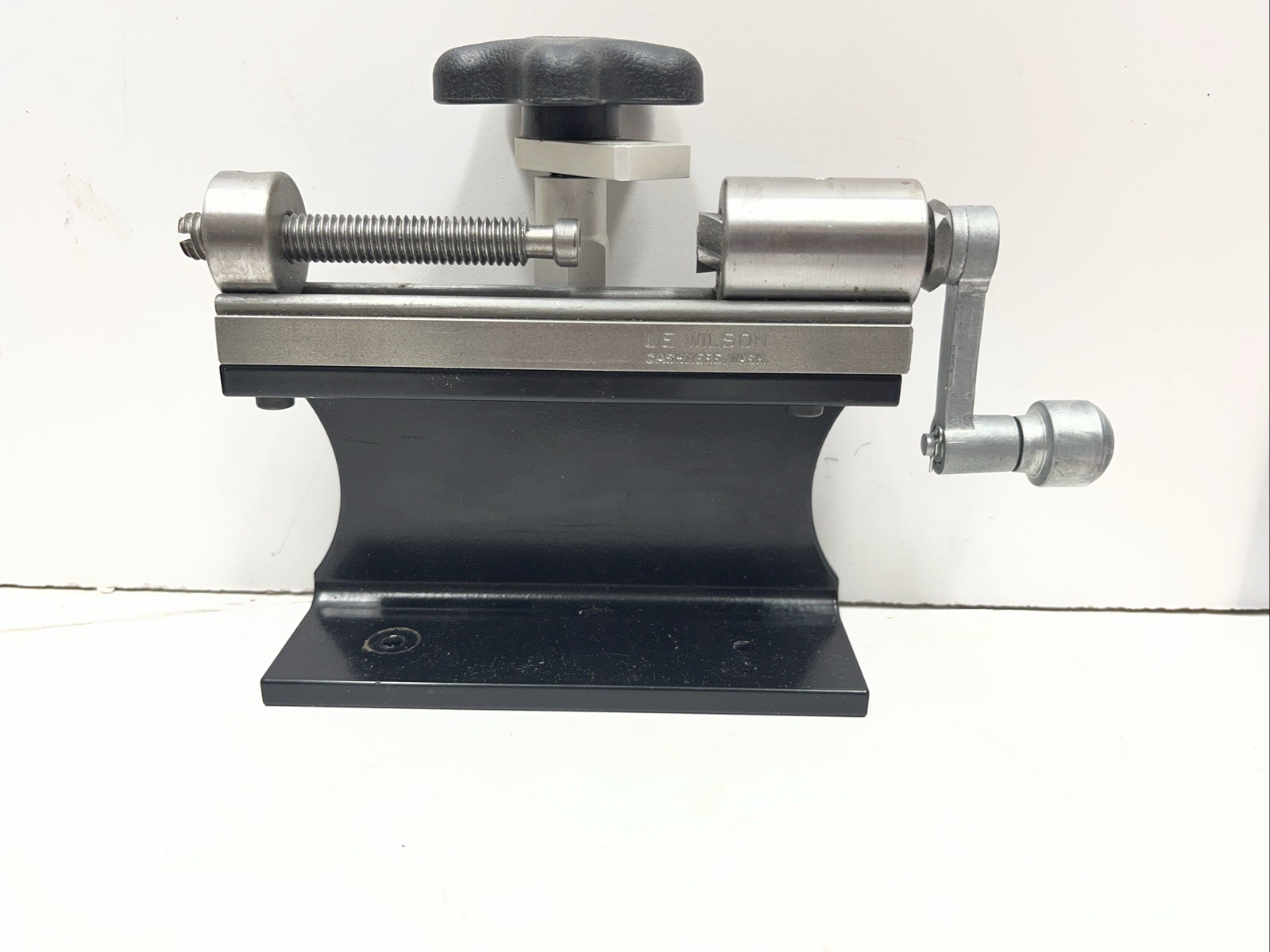 L. E. Wilson Trimmer With Stand And Clamp Very Lightly Uses