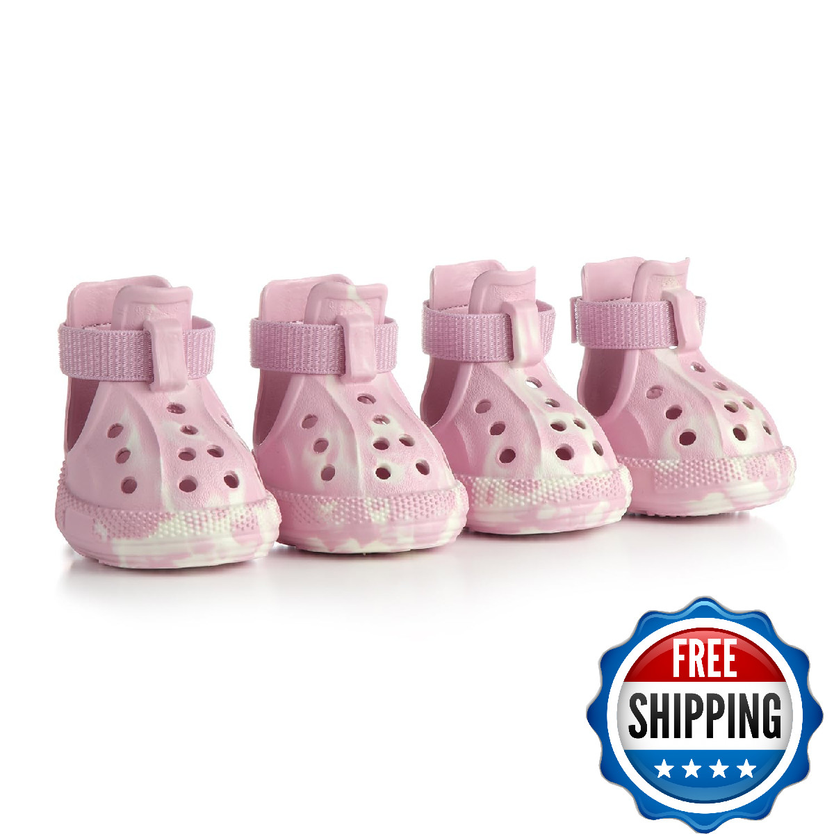 AOKOWN Dog Shoes for Hot Summer Pavement, Dog Shoes for Medium Dogs, Waterproof