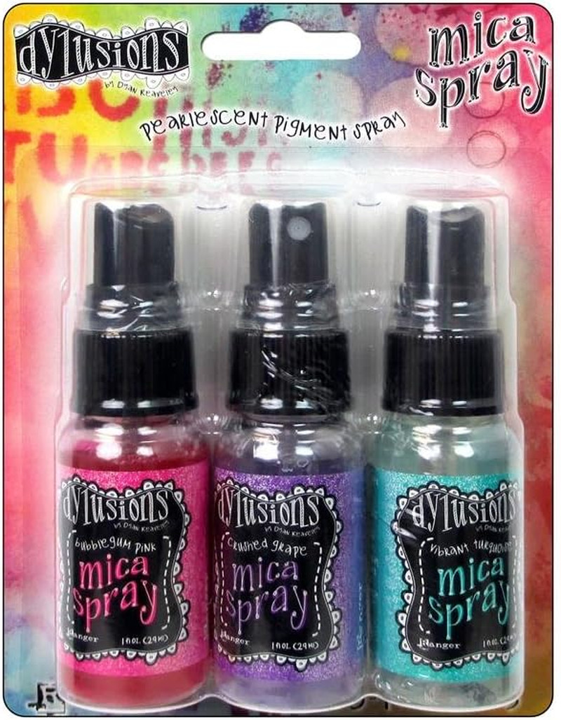 RGRRMDK.47971 Dylusions Mica Spray 3Pc Dylusions 1 Oz. Mica Sprays