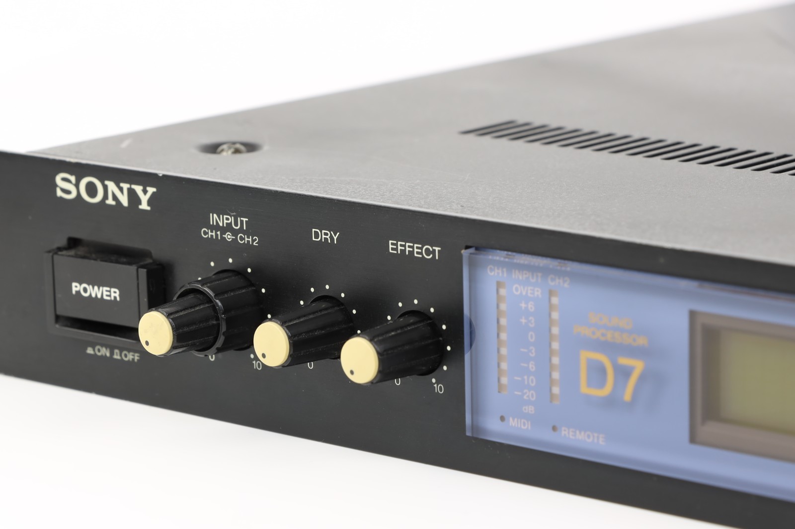 Sony DPS-D7 Digital Delay new internal battery Reverb Delay From Japan