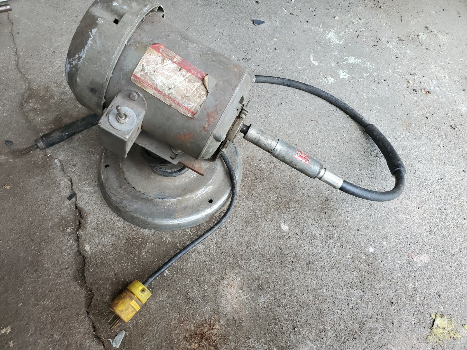 Flexible Shaft cable Dayton 2z325 & 6k517 1/4 hp motor swivel tilt mount stand