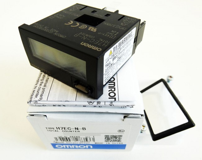 Omron H7EC H7EC-N-B Total Counter -Unused/Original Box-
