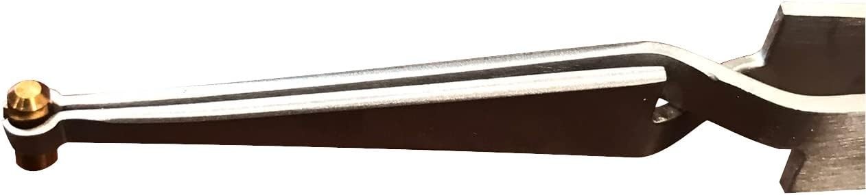 Lock Pinning Cross Locking Tweezers - Stainless Steel for Locksmith Rekeying Kit