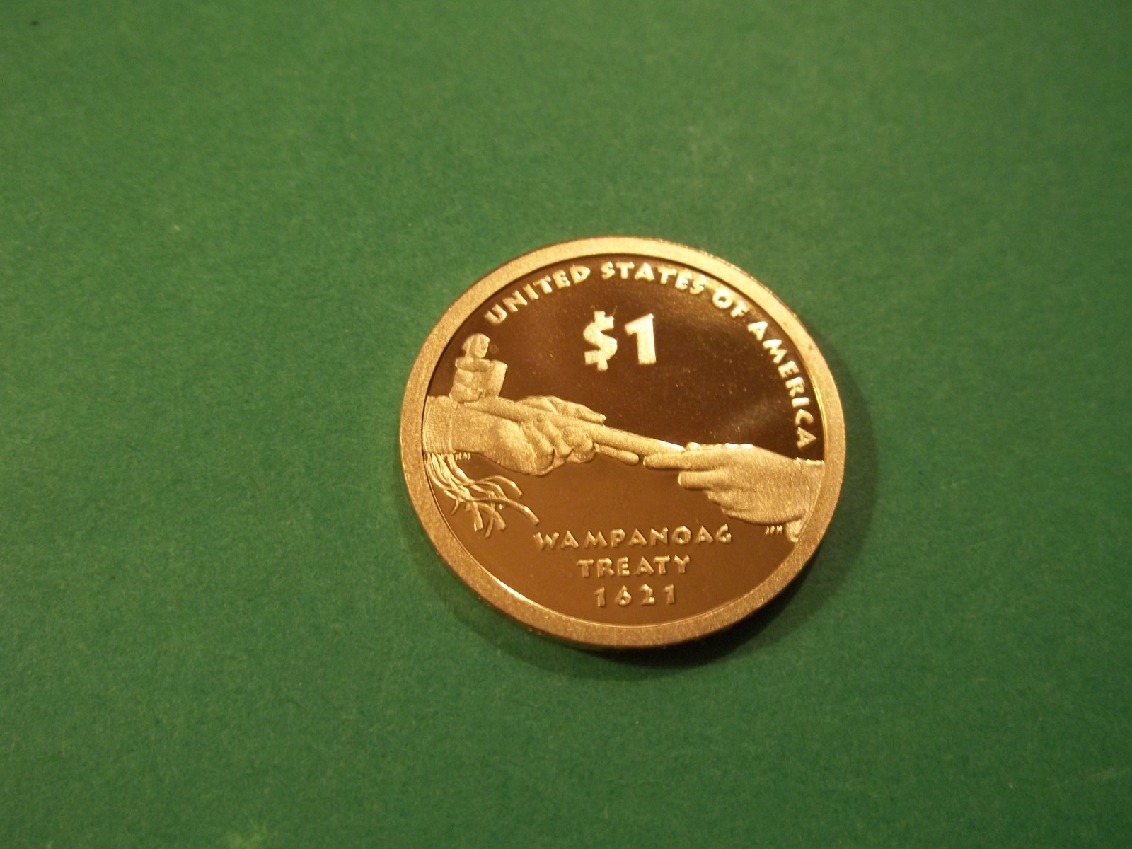"S" Proof Gem Native American Dollars  2011 S