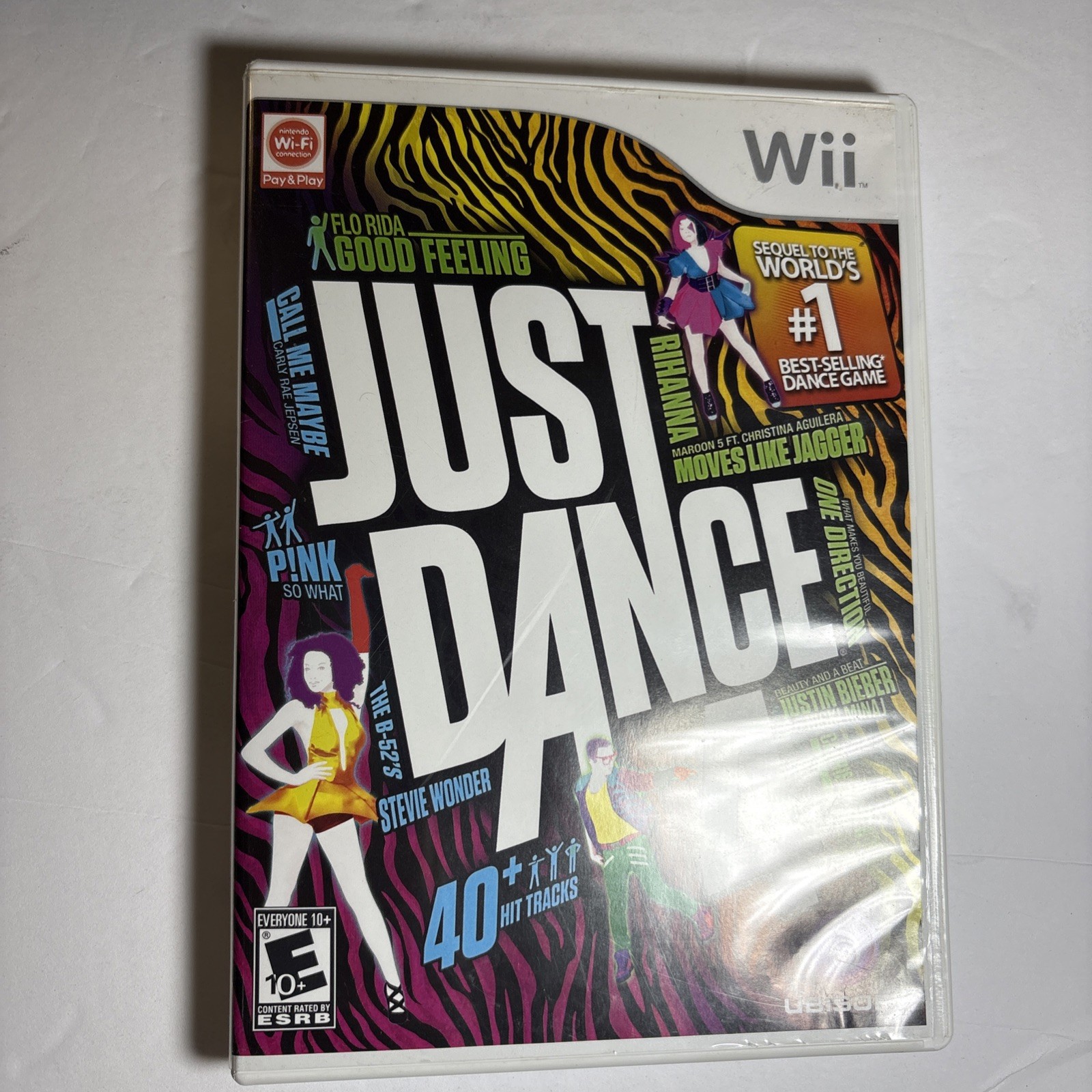 Just Dance 4 Nintendo Wii Replacement Case & Manual Only No Game