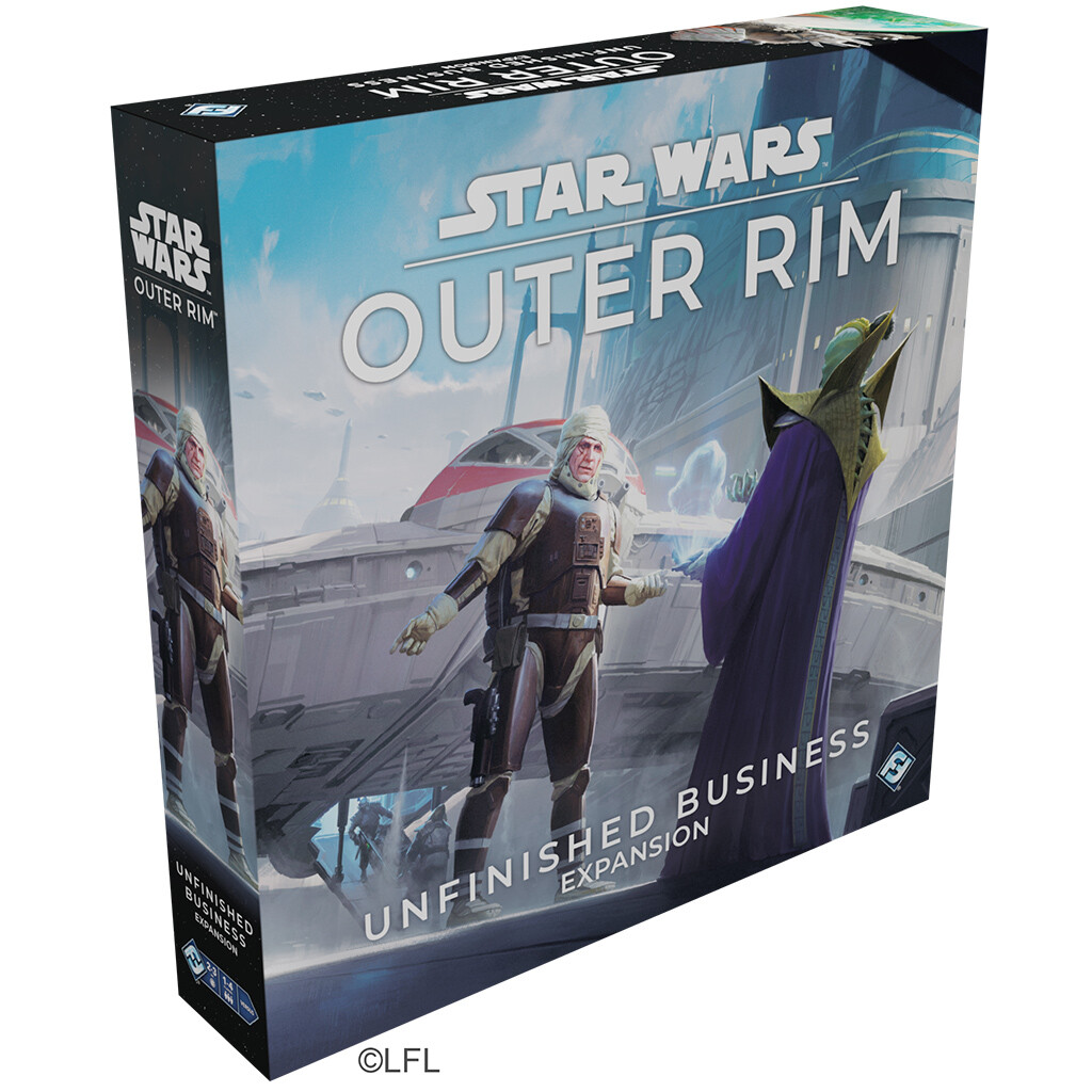 OUTER RIM: UNFINISHED BUSINESS EXPANSION Star Wars FFG Board Game