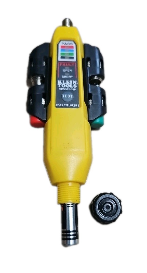 KLEIN TOOLS VDV512-100 COAX EXPLORER 2 CABLE TESTER, (1121S-A1) - OPEN BOX -