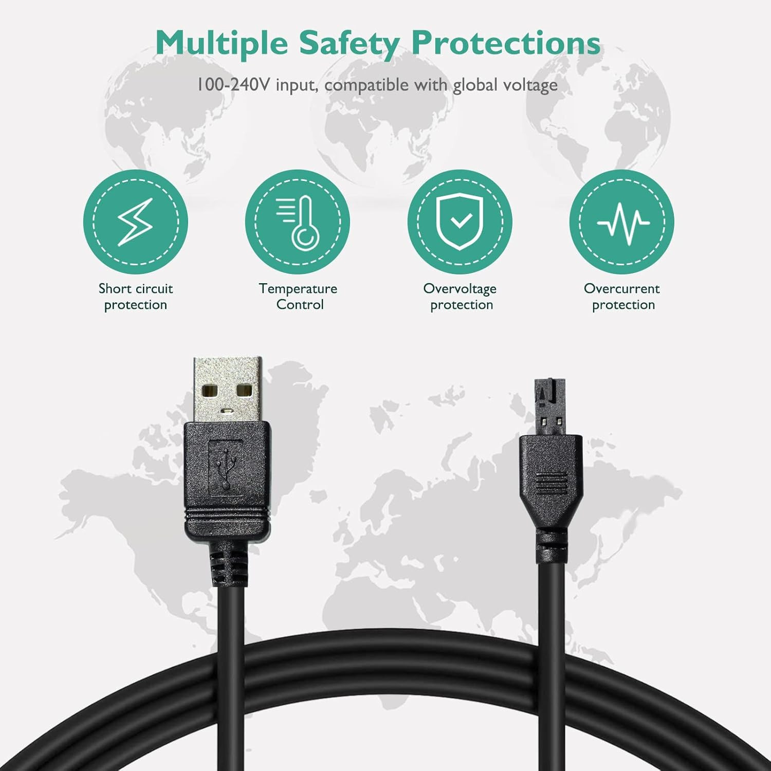 Charger for Petsafe Receiver - 4 Ft USB Charging Cable Replacement Cord for Mult