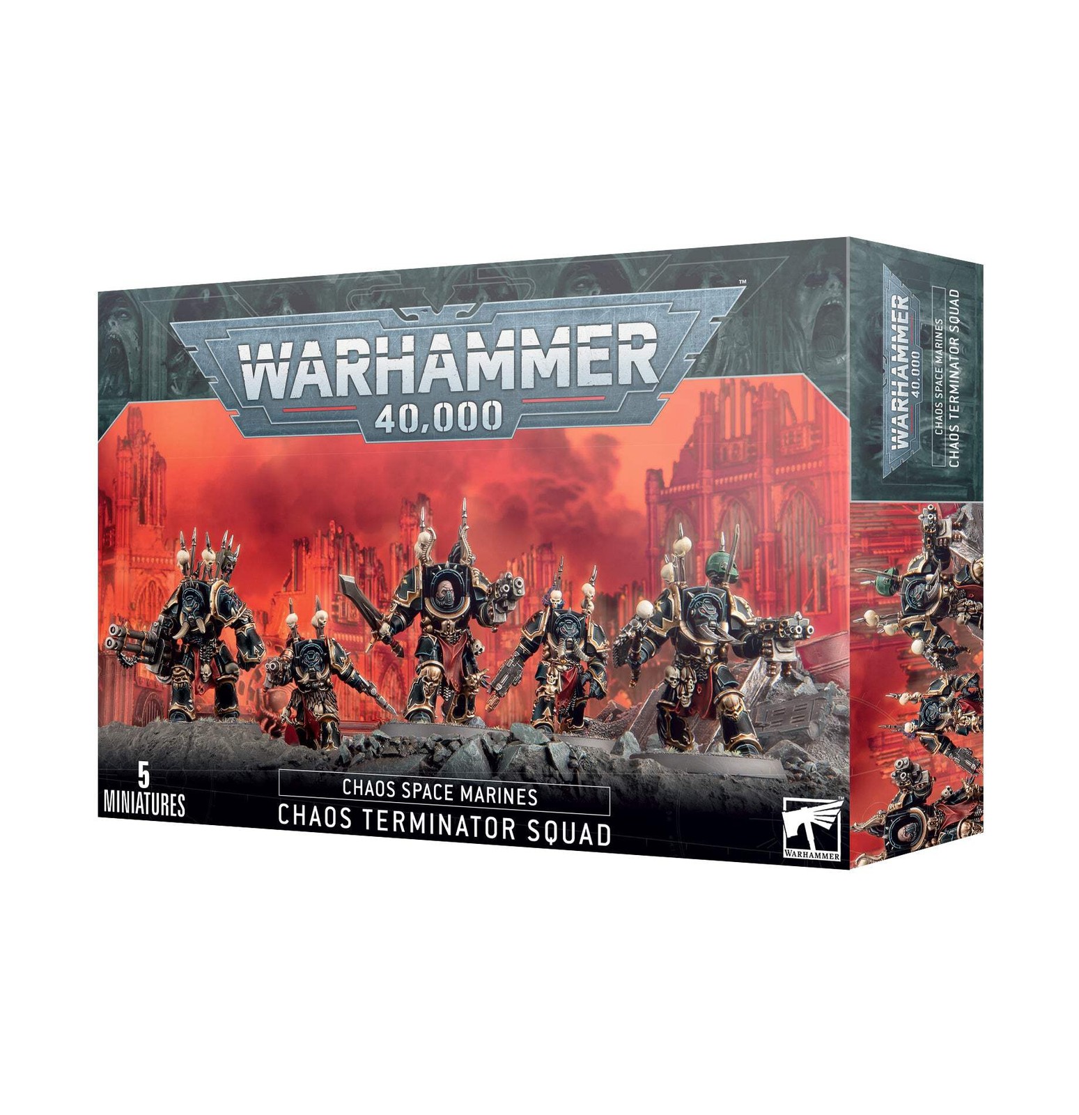 Chaos Space Marines Terminator Squad Warhammer 40k
