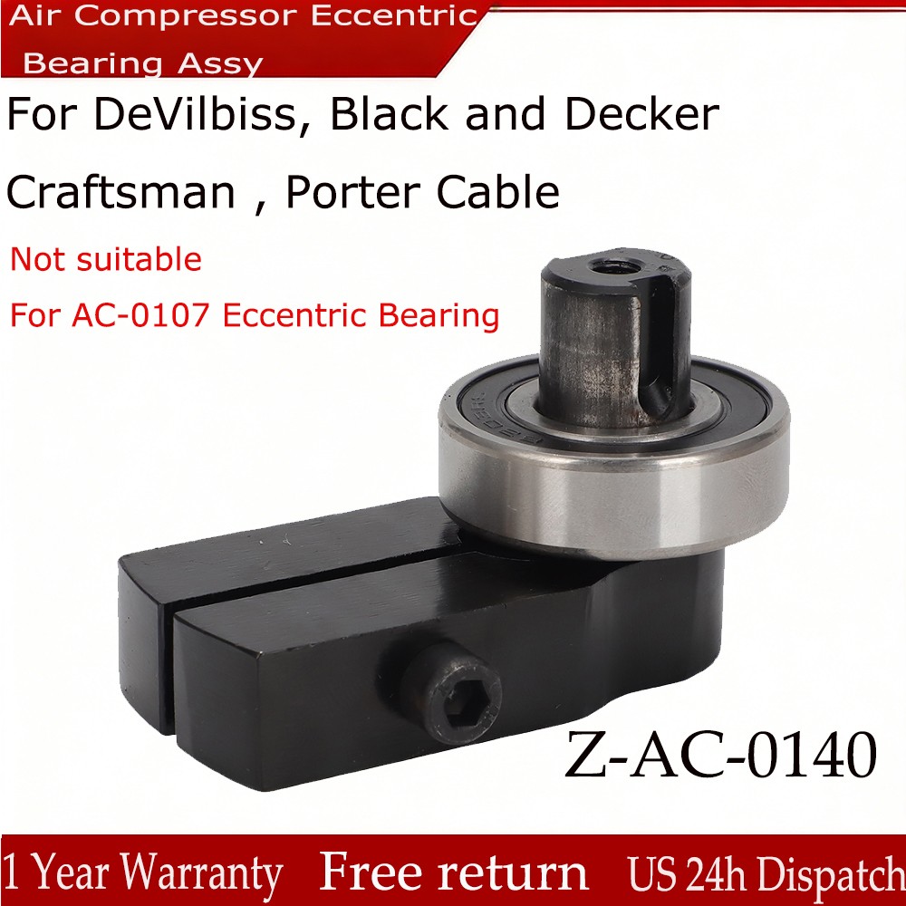 #Z-AC-0140 For Craftsman,Porta-Cable, Dev Air Compressor Eccentric Bearing Assy