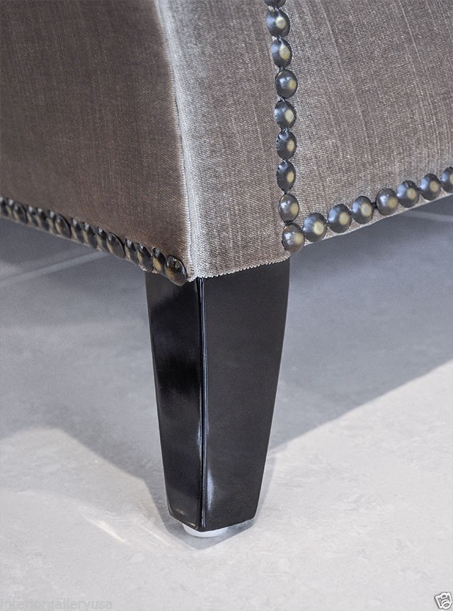 Sofa Piece - Luxury Living Room Sofa- Estacado Tufted Sofa in Velvet Upholstery