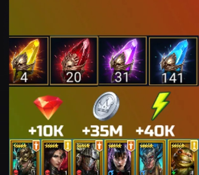 Raid Shadow Legends Starter Account, Lots Of Shards, Legendarys, Energy More